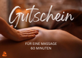 Gutschein für eine Massage 60 Minuten